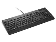 Lenovo Smartcard Wired keyboard II tangentbord Kontor USB tyska Svart