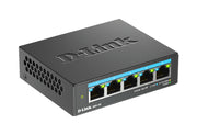 D-Link DMS-105 Ohanterad L2 2.5G Ethernet (100/1000/2500) Svart