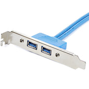 StarTech.com USB3SPLATE nätverkskort/adapters Intern USB 3.2 Gen 1 (3.1 Gen 1)
