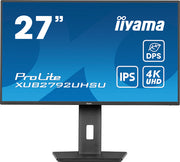 iiyama ProLite XUB2792UHSU-B6 27 IPS 3840 x 2160 (4K) HDMI DisplayPort USB-C