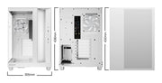 be quiet! Light Base 500 LX White Midi Tower Vit