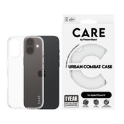 PanzerGlass CARE by Urban Combat Case Transparent iPhone 16