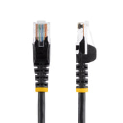 StarTech.com 45PAT5MBK nätverkskablar Svart 5 m Cat5e U/UTP (UTP)