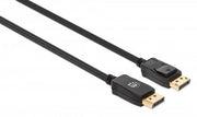 Manhattan 353618 DisplayPort-kabel 2 m Svart