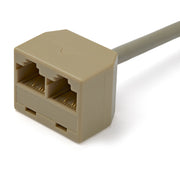 StarTech.com 2-till-1 RJ45 splitterkabeladapter