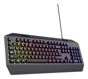 Trust GXT 836 Evocx tangentbord Spela USB QWERTY Engelska (USA) Svart