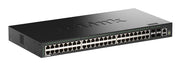 D-Link DGS-1530-52/E nätverksswitchar hanterad L2 Gigabit Ethernet (10/100/1000)