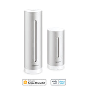 Netatmo NWS01-EC digital väderstation Aluminium Batteri / USB