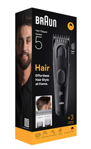 Braun HC5530 skägg/hår trimmer Svart 17 Nickel-metallhydrid (NiMH)