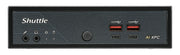 Shuttle Slim AI PC DN11H9 1,35L storlek PC Svart 185H Intel SoC