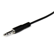 StarTech.com MU2MMFS ljudkabel 2 m 3,5mm Svart