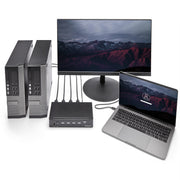 StarTech.com HDMI KVM-switch med 4 portar