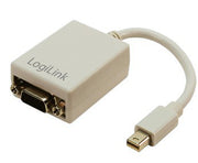 LogiLink Mini DisplayPort / VGA Adapter 0,09 m VGA (D-Sub) Grå