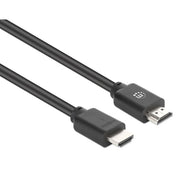 Manhattan 356633 HDMI-kabel 1 m HDMI Typ A (standard) Svart