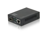 LevelOne GVT-2010 mediakonverterare för nätverk Svart - 1x1G