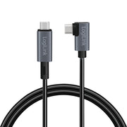 LogiLink CU0182 USB-kablar USB 2.0 1 m USB C 0,48 Gbit/s 100 W Svart