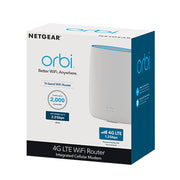 NETGEAR LBR20 trådlös router Gigabit Ethernet Dual-band (2,4 GHz / 5 GHz) 4G Vit