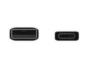 Samsung EP-DG930 USB-kablar 1,5 m USB A USB C Svart