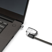 Kensington ClickSafe 2.0 3-i-1-nyckellås för bärbar dator (huvudnyckel FT)