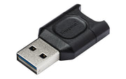 Kingston Technology MobileLite Plus kortläsare USB 3.2 Gen 1 (3.1 Gen 1) Type-A Svart