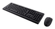 Trust Primo tangentbord Mus inkluderad Hem / Kontor RF Trådlös QWERTY Nordic Svart