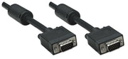 Manhattan SVGA 1.8m VGA-kabel 1,8 m VGA (D-Sub) Svart