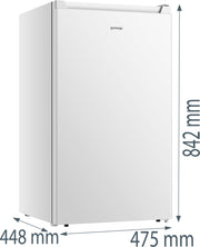 Gorenje F39EPW4 Frysskåp Fristående 61 l Vit