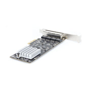 StarTech.com Nätverkskort med 4 portar och 2,5 Gbps NBASE-T PCIe - 4x1G