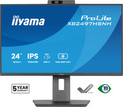 iiyama ProLite XB2497HSNH-B1 24IN IPS LCD 4MS 1920X1080 350CD/M2 HDMI/DP/USB 2 - FHD