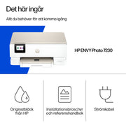 HP ENVY Photo Envy 7230 Trådlöst All-in-One Färg Skrivare - Termisk bläckstråle