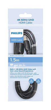 Philips SWV5510/00 HDMI-kabel 1,5 m HDMI Typ A (standard) Svart