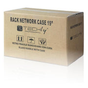 Techly I-CASE EL-1006B32 rack 6U Väggmonterad rack Svart