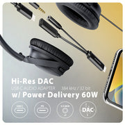 Axagon ADA-HCPD ljudkabel 0,1 m USB-C