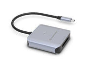 Conceptronic BIAN08G kortläsare USB 3.2 Gen 2 Type-C Grå