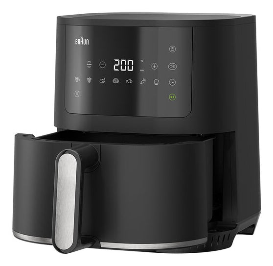 Braun MultiFry 3 Single 4,3 l Fristående 1500 W Varmluftsfritös Svart, bild 2