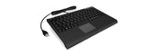 KeySonic ACK-540U+ (DE) tangentbord Kontor USB QWERTZ tyska Svart