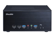 Shuttle XPС slim XH610G2 datorhölje & moderkort Skrivbord Svart Intel H610 LGA 1700