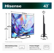 Hisense 43A7DS