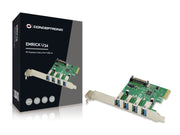 Conceptronic EMRICK02G nätverkskort/adapters Intern USB 3.2 Gen 1 (3.1 Gen 1)