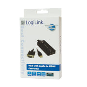 LogiLink CV0060 videokabeladapter Svart