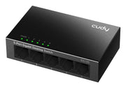 Cudy GS105 nätverksswitchar Ohanterad Gigabit Ethernet (10/100/1000) Svart
