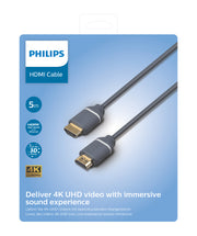 Philips SWV5650G/00 HDMI-kabel 5 m HDMI Typ A (standard) Grå