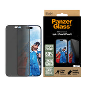 PanzerGlass 2-Way Privacy Screen Protector iPhone 16