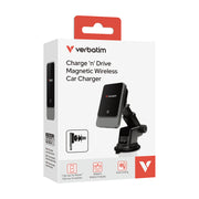 Verbatim Charge 'n' Drive Smartphone Svart USB Trådlös laddning Snabb laddning