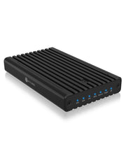 ICY BOX IB-2817MCL-C31 SSD-inkapsling Svart M.2 USB-ström