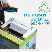 HP 124A magenta LaserJet-tonerkassett