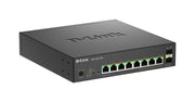 D-Link 10-Port Multi-Gigabit Smart Managed PoE hanterad