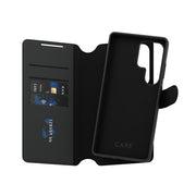PanzerGlass CARE by Tango 2-in-1 Wallet Case w. Qi Compatible Samsung Galaxy S25