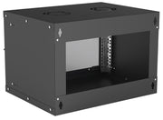 Intellinet 714143 rack 6U Väggmonterad rack Svart