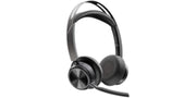 HP Poly Voyager Focus 2 USB-C-C Headset +USB-C/A Adapter +Charging Stand